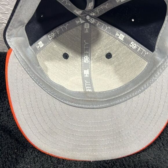 🔥⚾️ HOUSTON ASTROS  New Era 59Fifty Fitted Hat MLB19 Batting Practice Sz 7-1/8” - Picture 7 of 9